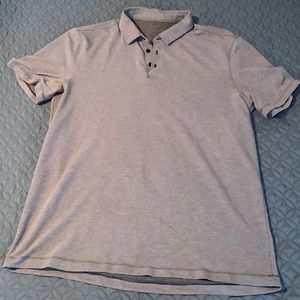Lululemon evolution polo / XL / heathered lavender purple